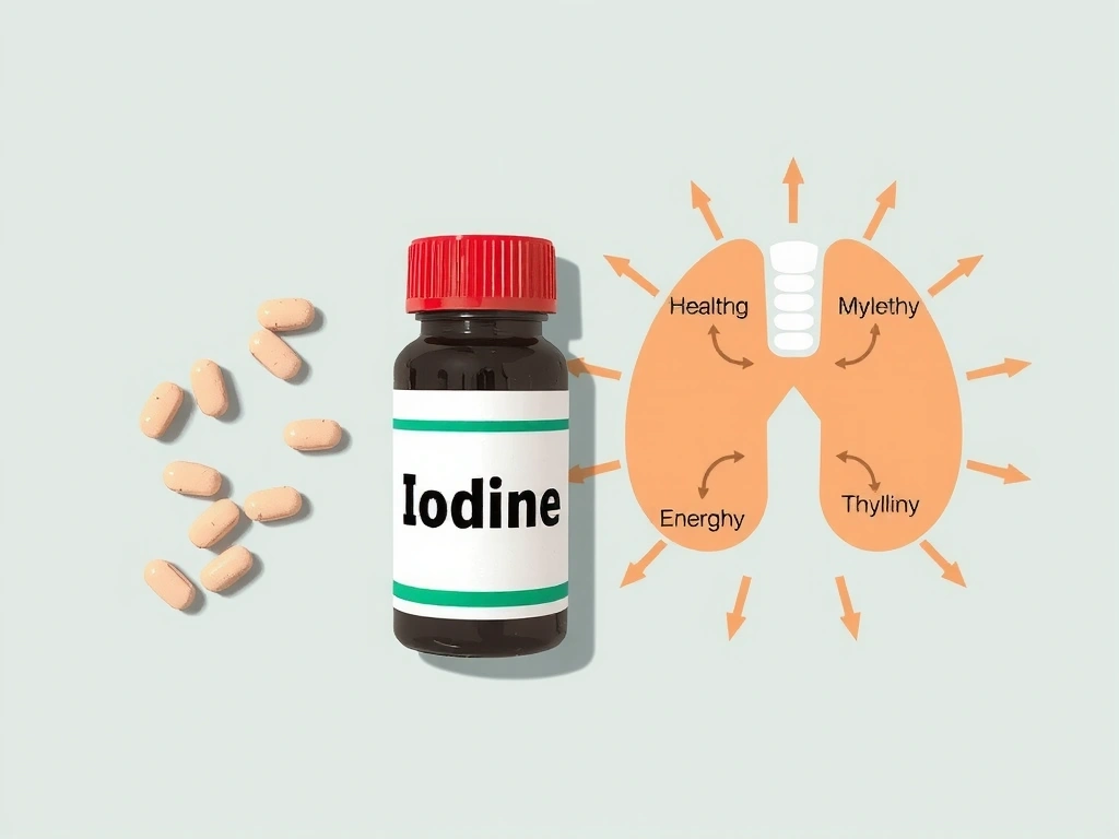 Suplementos de Yodo y metabolismo saludable